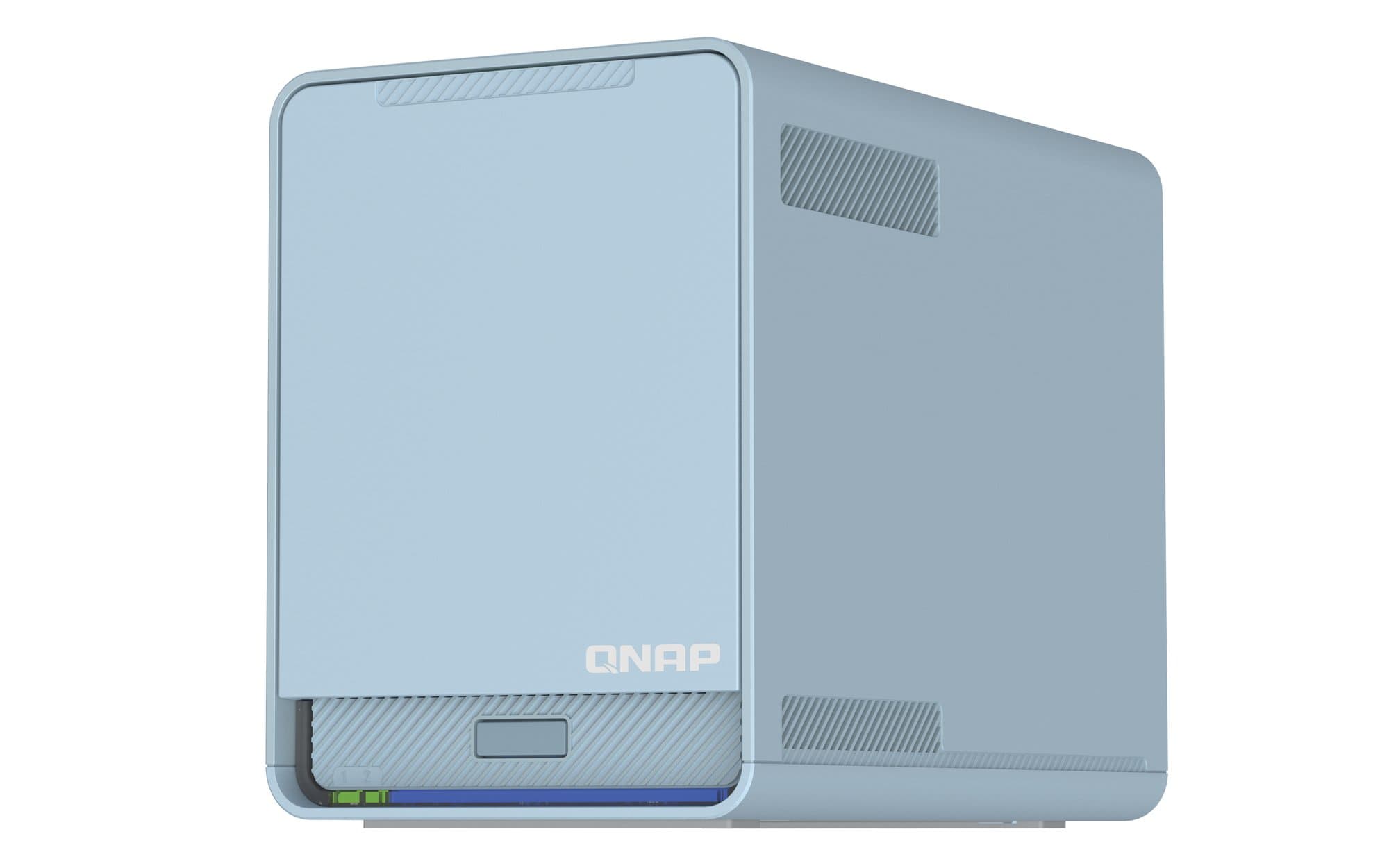 QNAP QNAP QMIROPLUS-201W-AU WiFi Mesh Tri-band SD-WAN Router & NAS 2 x SSD GigE WAN and LAN QMIROPLUS-201W-AU