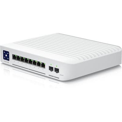 Ubiquiti UniFi 2.5GbE Layer3 Managed PoE+ Switch 8x PoE Ports 2x 10GigE SFP+ ports USW-ENTERPRISE-8-POE