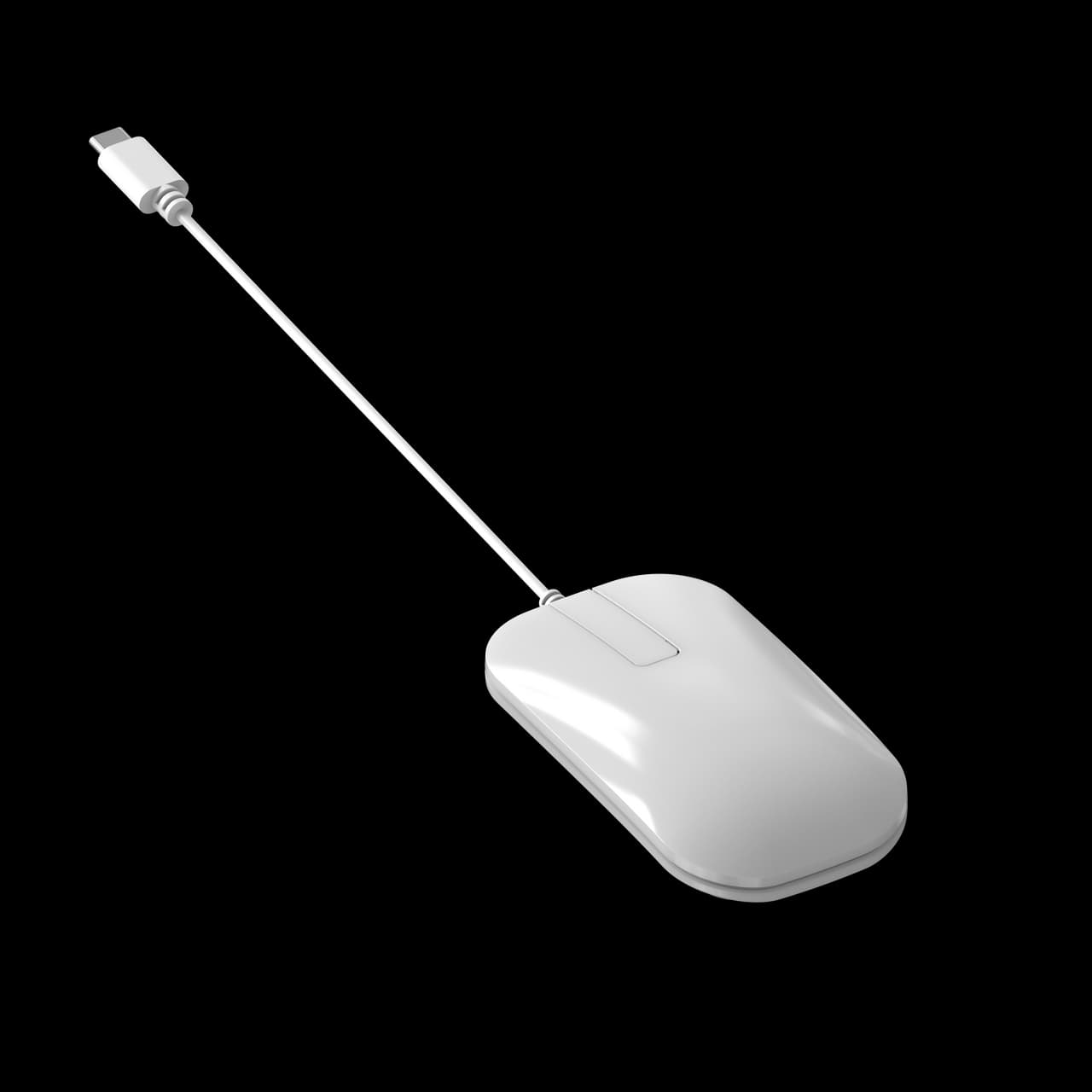 ZAGG ZAGG Desktop Mouse Apple/Universal Education, USB-C, Silver/White 109818554