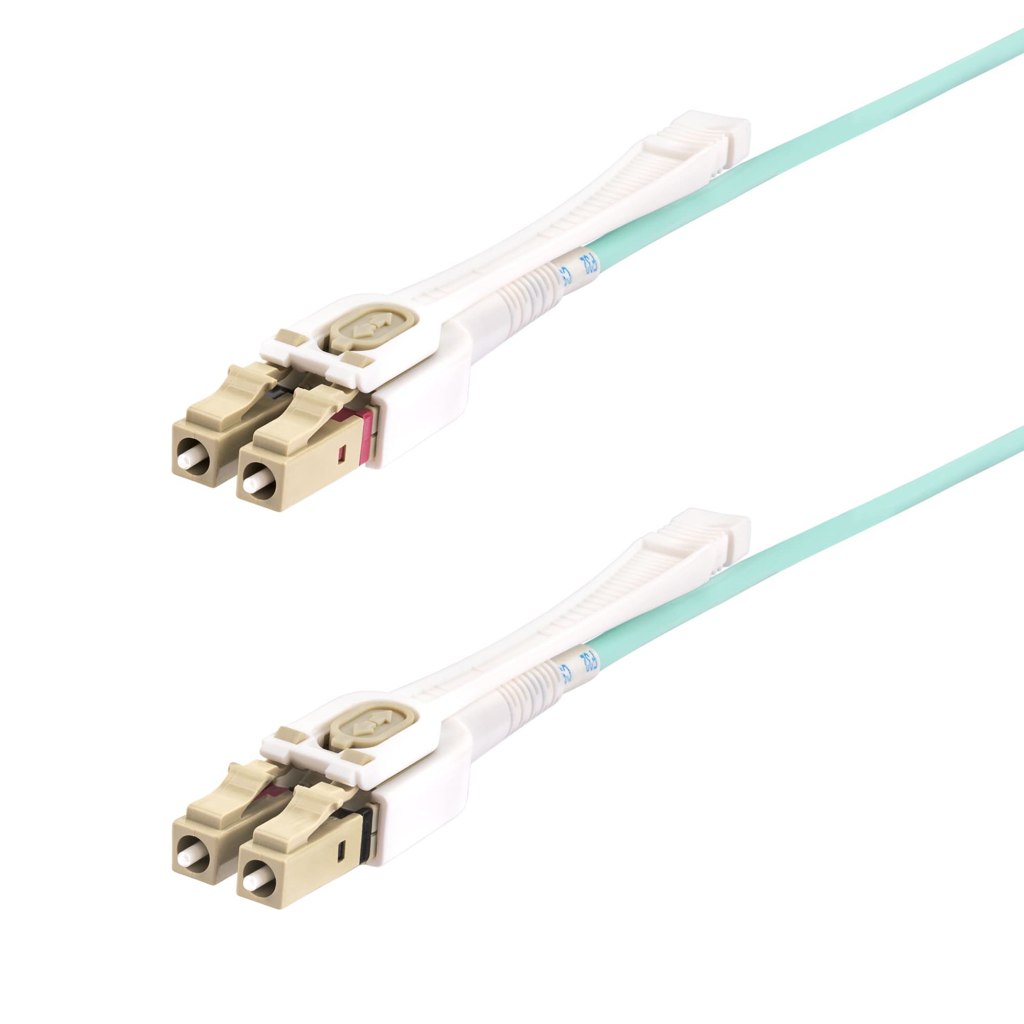 STARTECH STARTECH.COM 8M LC/LC-UPC OM4 MULTIMODE FIBER CABLE, PUSH PULL TABS, 50/125, 100G, LTW 450FBLCLC8PP