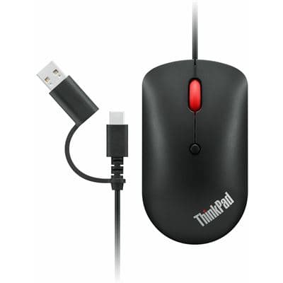 LENOVO LENOVO USB-C WIRED COMPACT MOUSE 4Y51D20850
