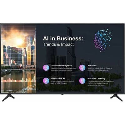 LG LG 50", UHD, 16:9, 300 NITS, 16/7, LANDSCAPE, HDMI X2, AV, RS232C, RJ45, USB, WI-FI, WEBOS 50PK640S0SB