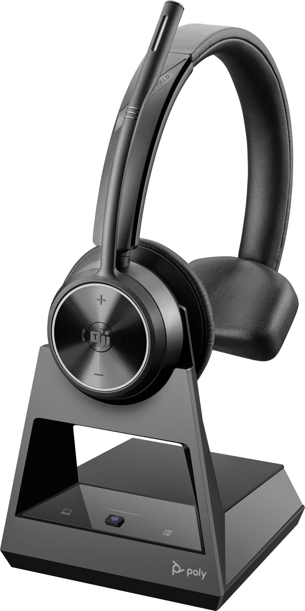 HP HP Poly Savi 7310 UC Monaural Microsoft Teams Certified DECT 1880-1900 MHz Headset 8L575AA