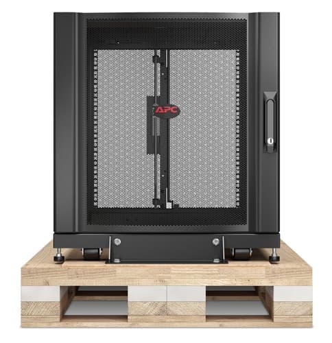 APC APC NETSHELTER SX 12U SERVER RACK ENCLOSURE 600MM X 1070MM W/ SIDES BLACK SHOCK PACKAGING AR3103SP
