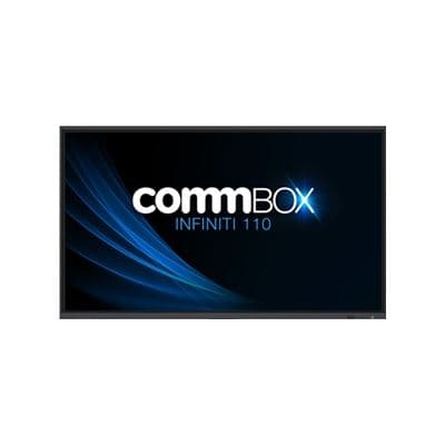 COMMBOX COMMBOX 110"4K UHD INFINITI INTERACTIVE TOUCHSCREEN (16:9), 20-PT TOUCH, OPSI7, W10PRO, 5Y CBII110