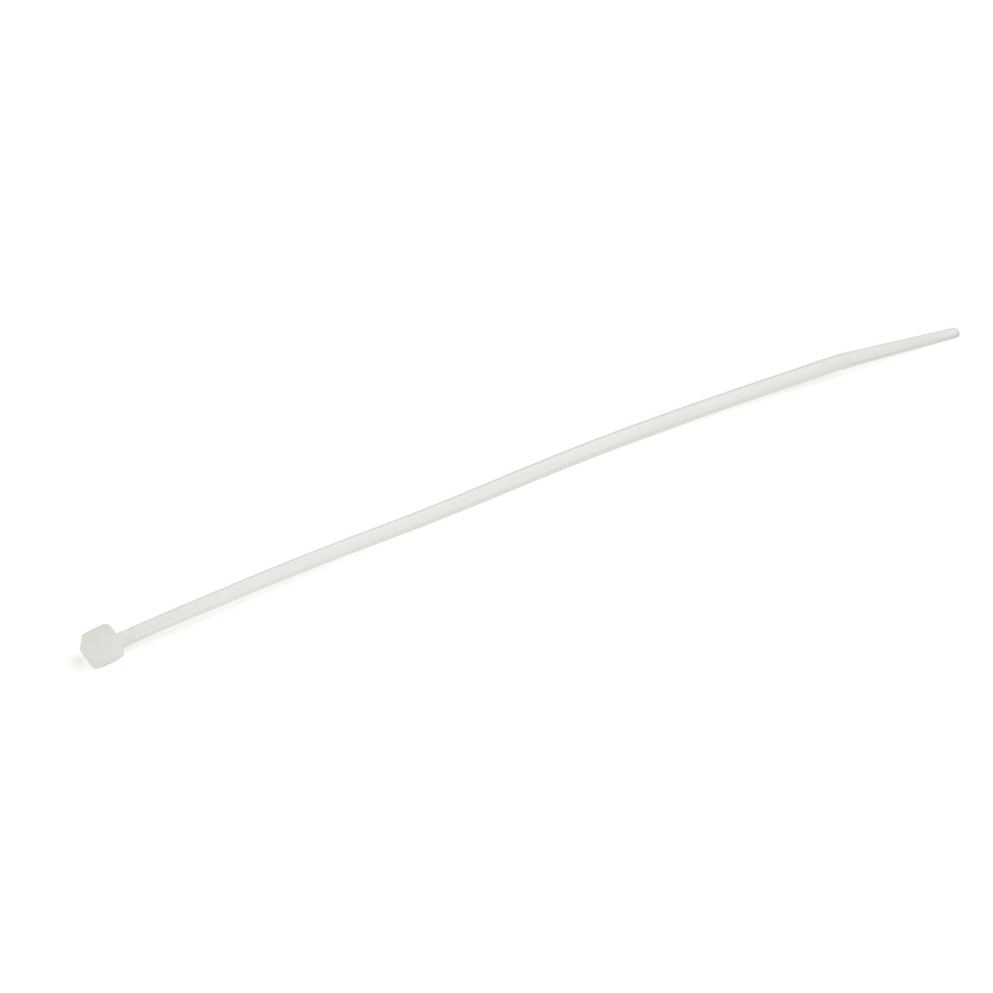 STARTECH STARTECH.COM 100 PACK 15CM WHITE CABLE TIES, 2 YR CBMZT6N