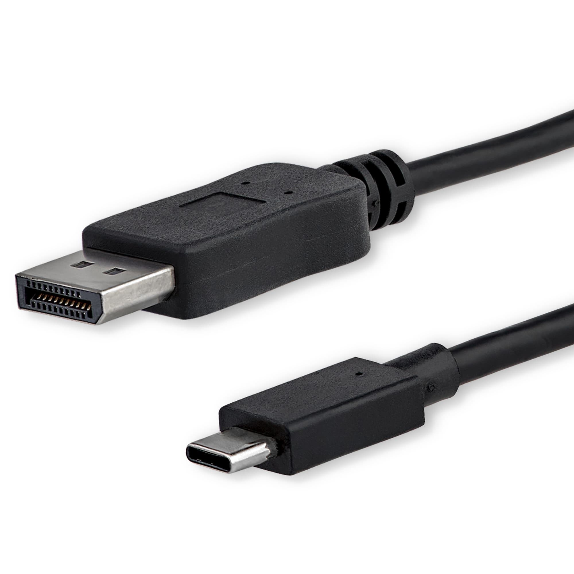 STARTECH STARTECH.COM 1.8M USB C TO DISPLAYPORT 1.2 CABLE - 4K 60HZ DP ADAPTER CABLE 3 YR CDP2DPMM6B