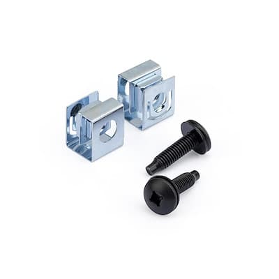 STARTECH STARTECH.COM 10-32 RACK SCREWS AND CLIP NUTS - RACK MOUNT SCREWS AND NUTS, LTW CLPSCRW1032
