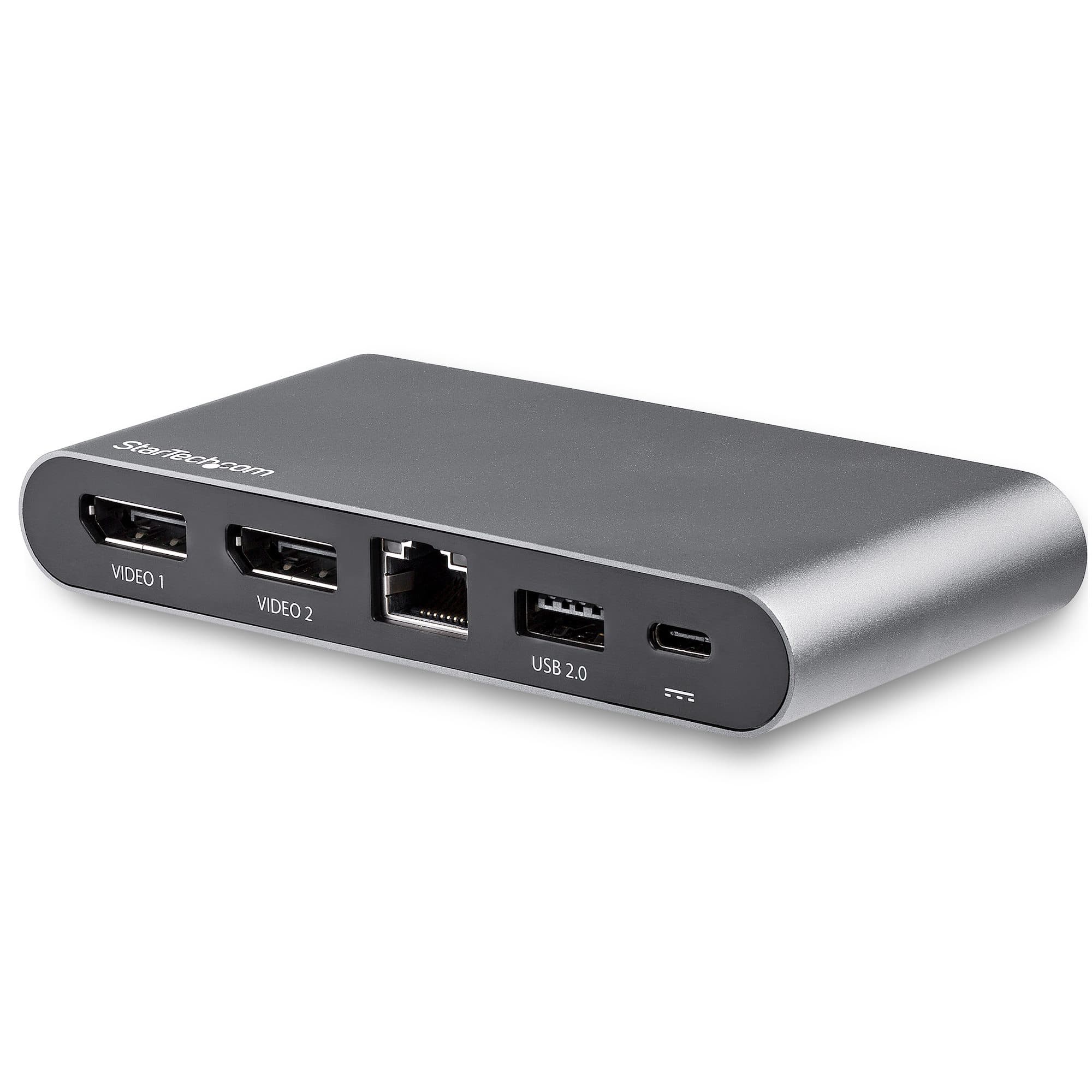 STARTECH STARTECH.COM USB C MULTIPORT ADAPTER - DUAL 4K DP - WINDOWS, 3 YR DK30C2DAGPD