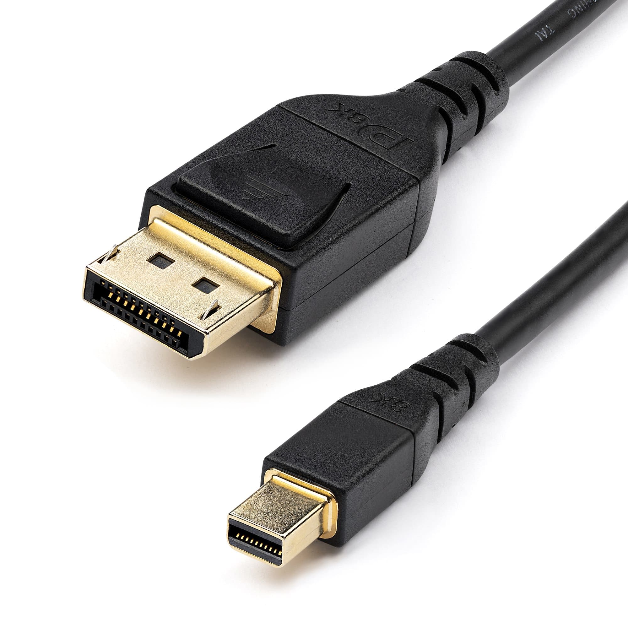 STARTECH STARTECH.COM 2M 6FT MINI DP TO DISPLAYPORT 1.4 CABLE 8K 60HZ VESA CERTIFIED LTW DP14MDPMM2MB