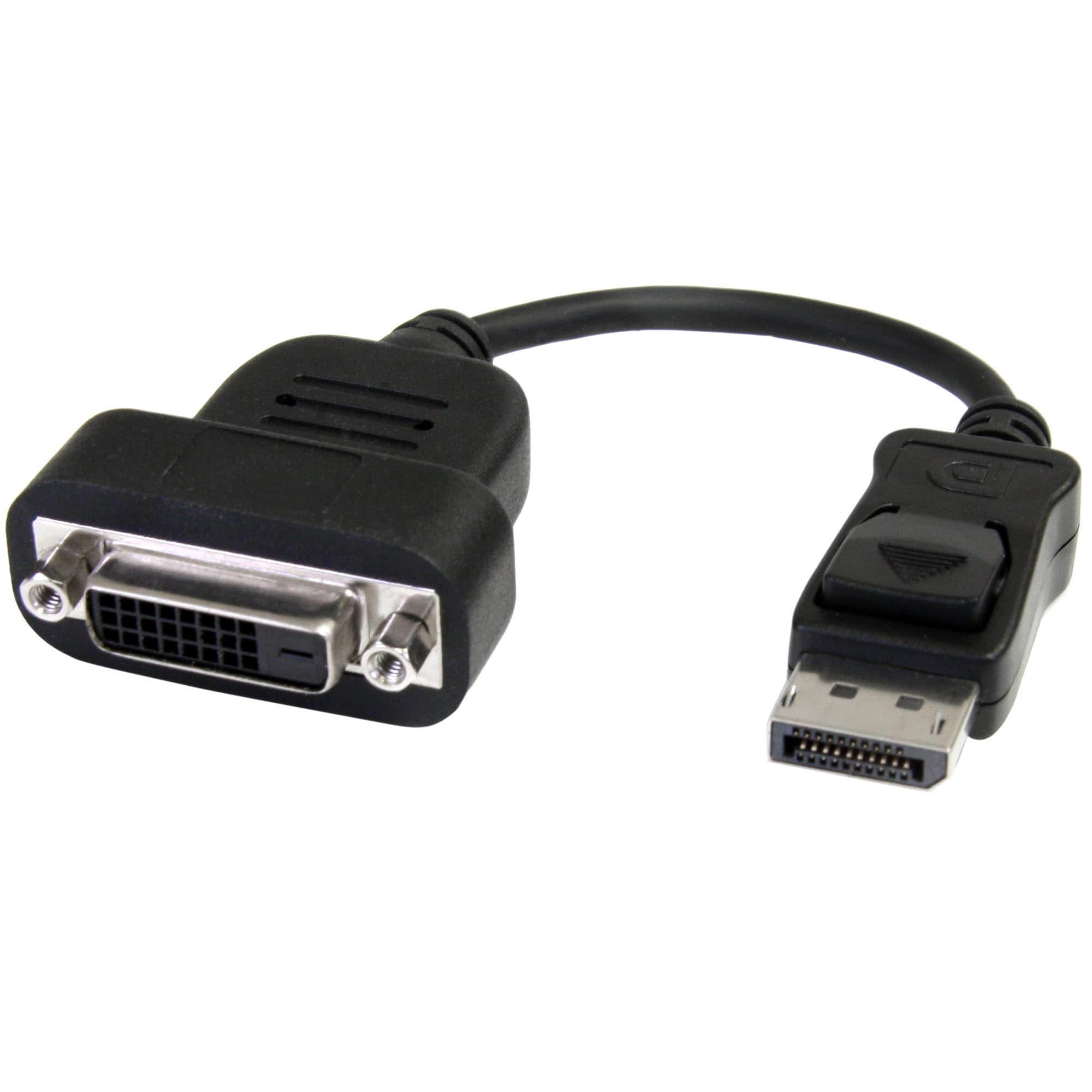 STARTECH STARTECH.COM DISPLAYPORT TO DVI ADAPTER - ACTIVE DP 1.2 TO DVI-D CONVERTER 3 YR DP2DVIS