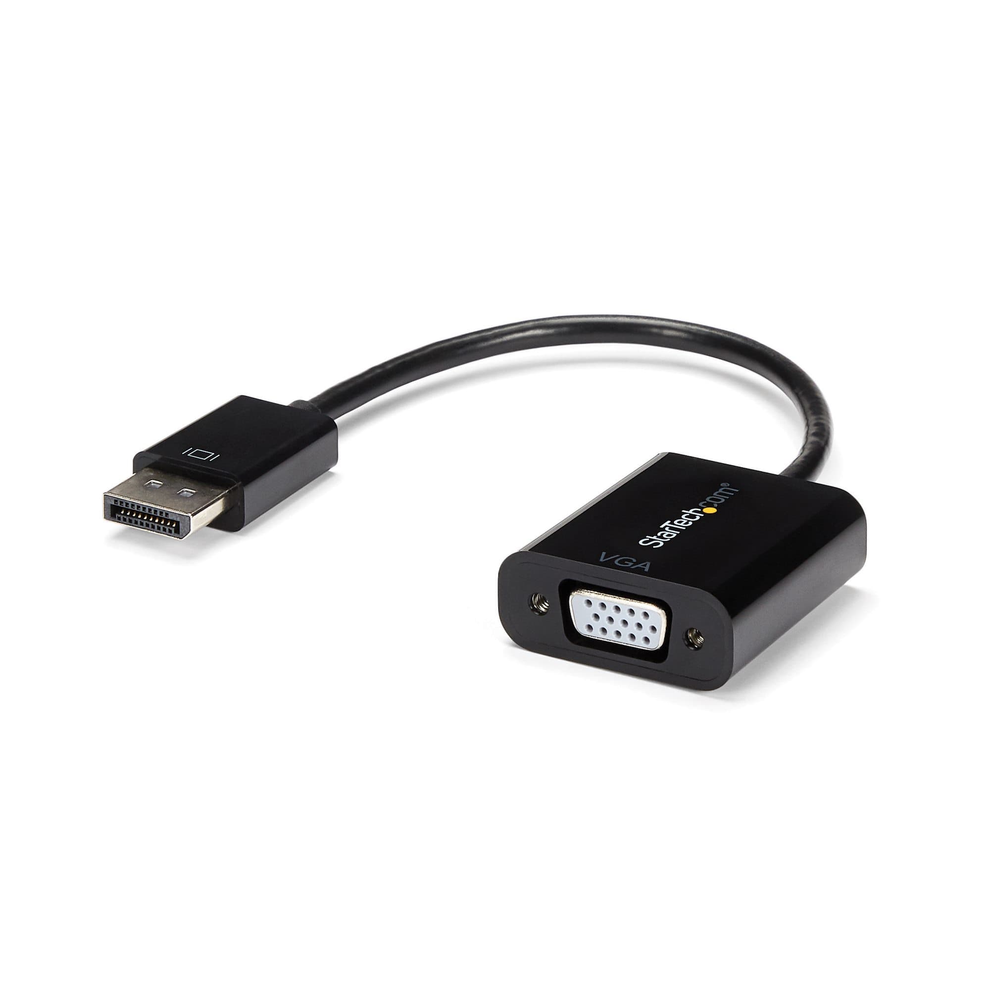 STARTECH STARTECH.COM DISPLAYPORT TO VGA ADAPTER - ACTIVE DP TO VGA VIDEO CONVERTER 3 YR DP2VGA3