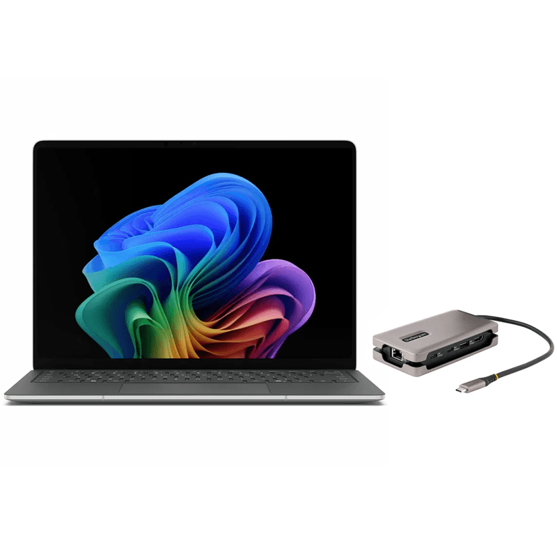 MICROSOFT MICROSOFT BUNDLE - SURFACE LAPTOP 5G 13.8" CU5 16GB 256GB PLATINUM - FREE ST.COM TRAVEL DOCK EP2-36330-TRVLDOCK