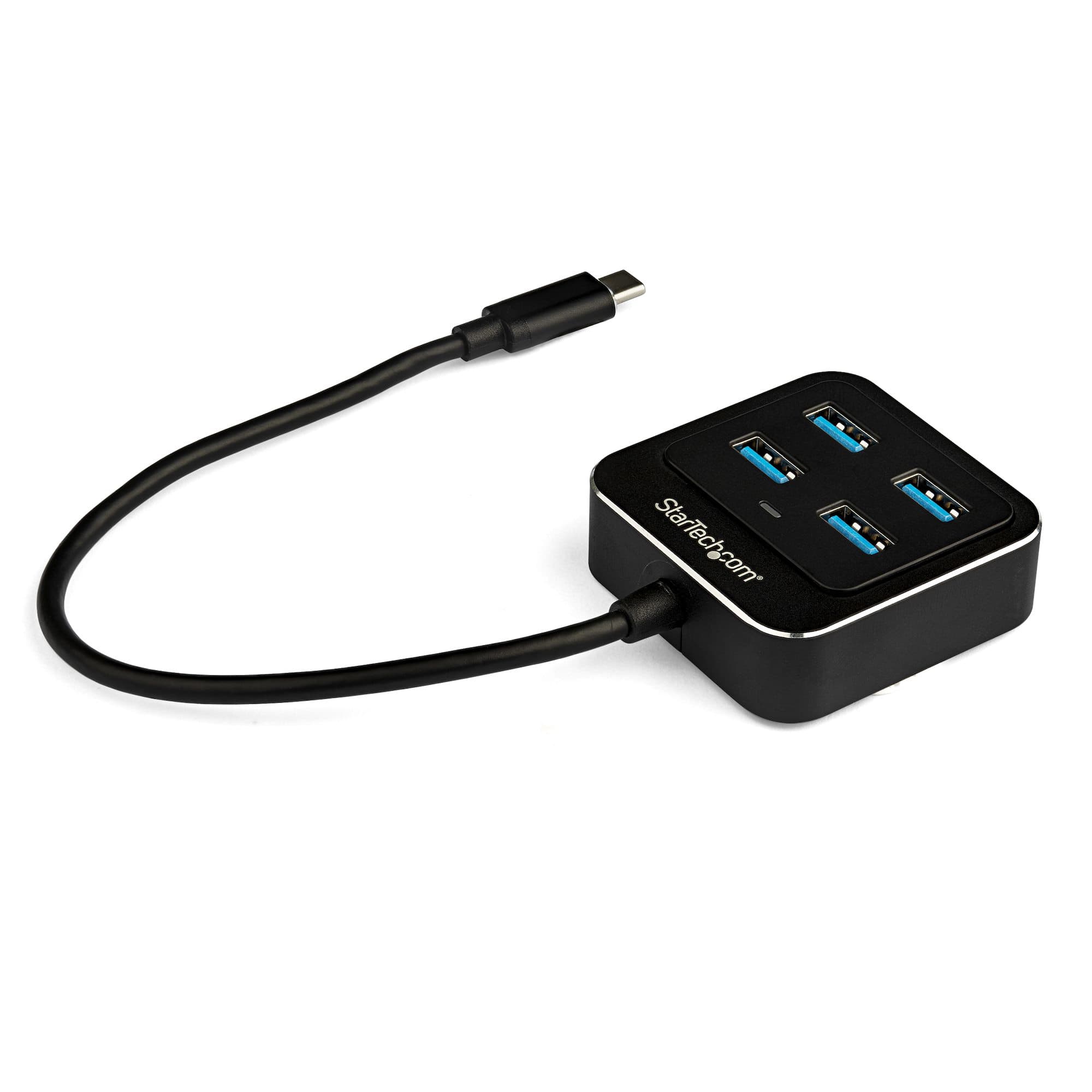STARTECH STARTECH.COM 4 PORT USB C HUB - 4X USB-A 10GBPS USB 3.1 GEN 2 - BUS POWERED 2 YR HB31C4AB