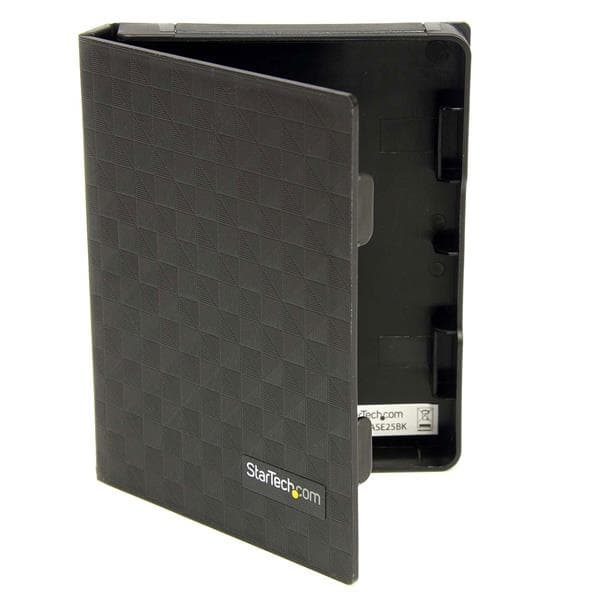 STARTECH STARTECH.COM 2.5IN ANTI-STATIC HARD DRIVE PROTECTOR CASE - BLACK (3PK) - 2. 2 YR HDDCASE25BK