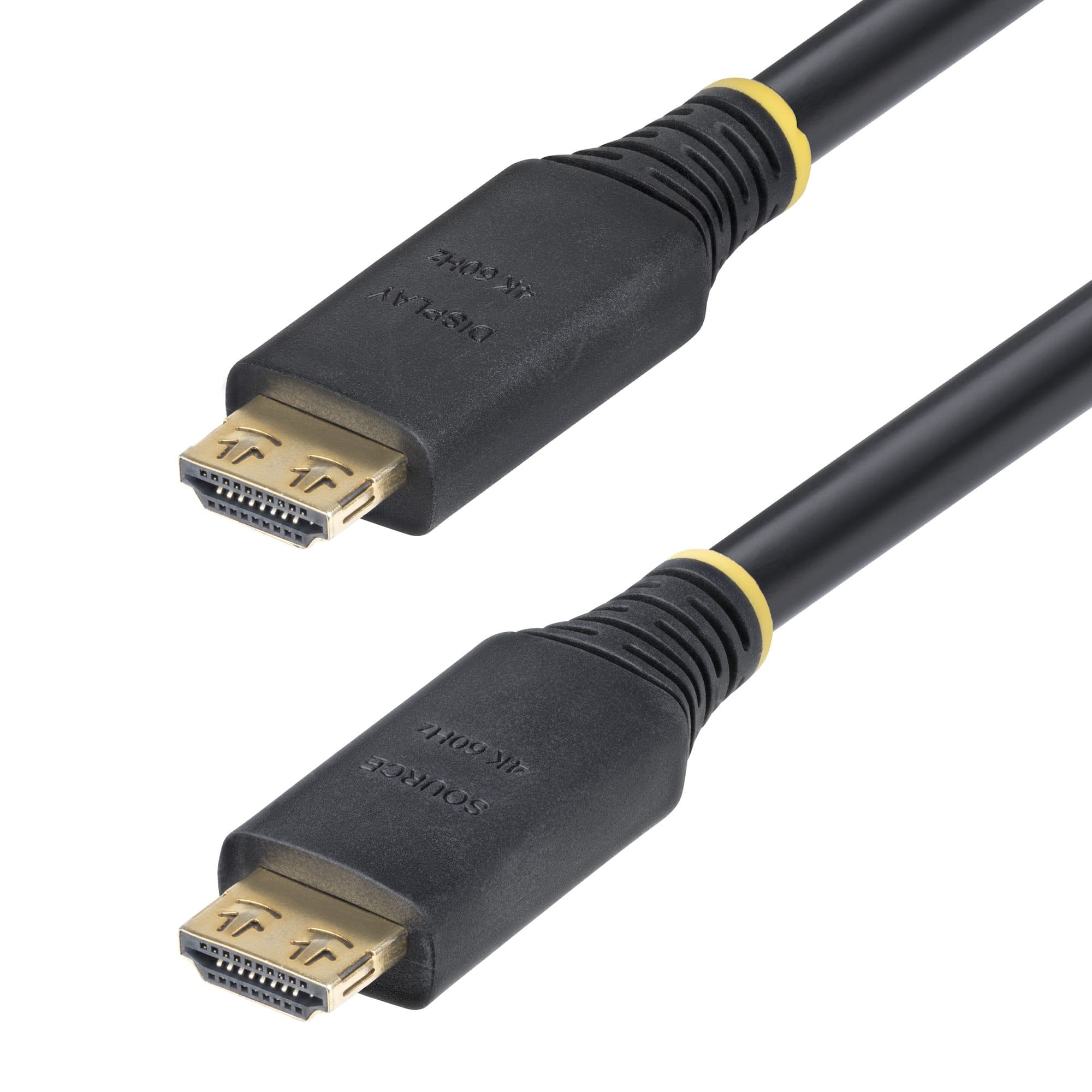 STARTECH STARTECH.COM 15M ACTIVE HIGH SPEED HDMI CABLE WITH GRIPPING CONNECTORS, LTW HDMI2-CABLE-GRIP-15M