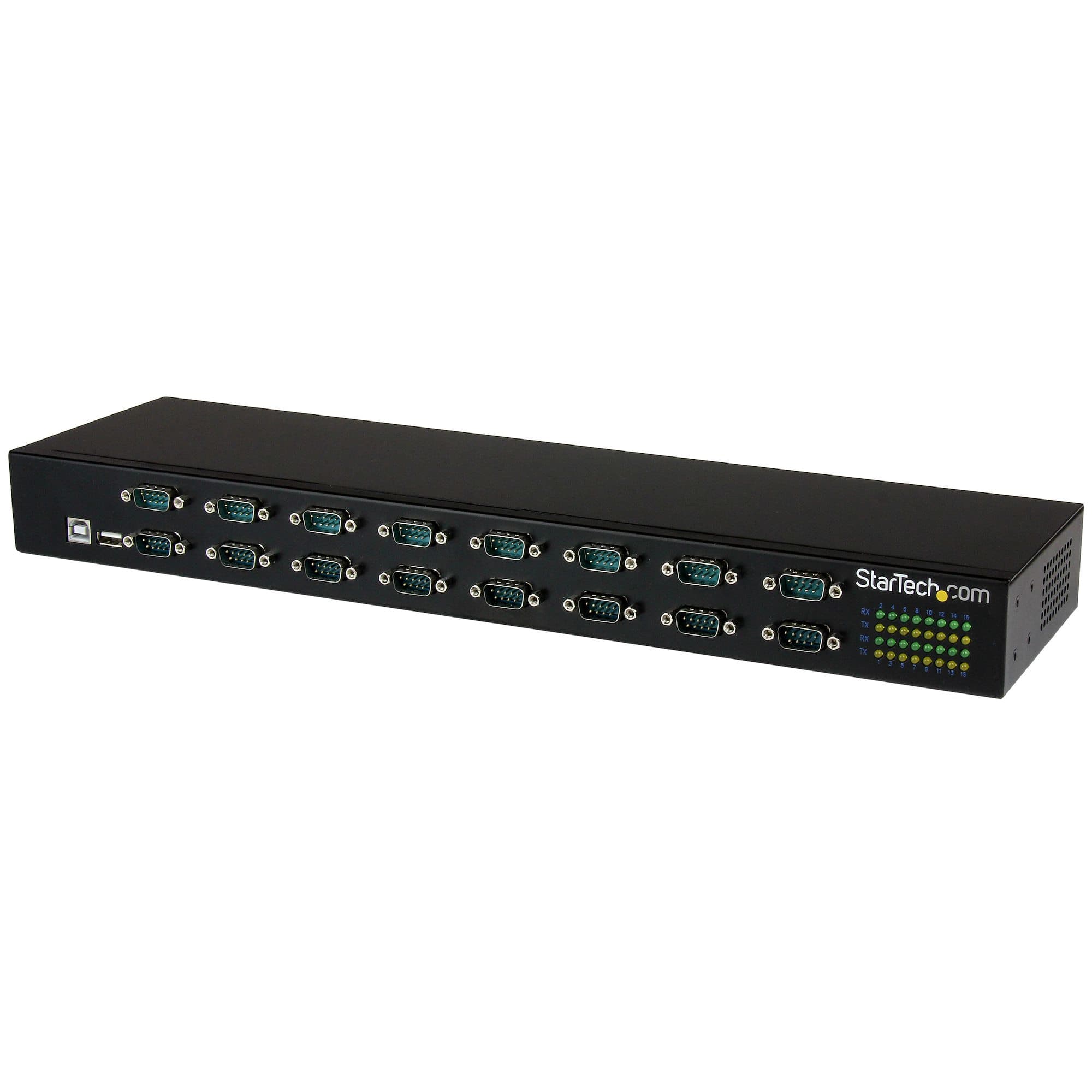 STARTECH STARTECH.COM 16-PORT USB-TO-SERIAL ADAPTER HUB WITH DAISY CHAIN FUNCTION, 2 YR ICUSB23216FD