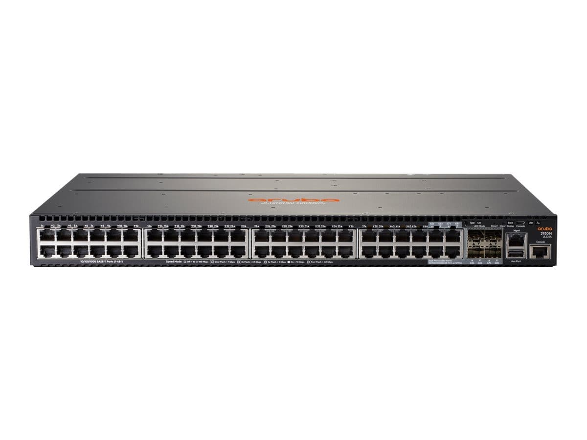 HPE HPE Aruba 3810M 48G 1-slot Swch JL072A