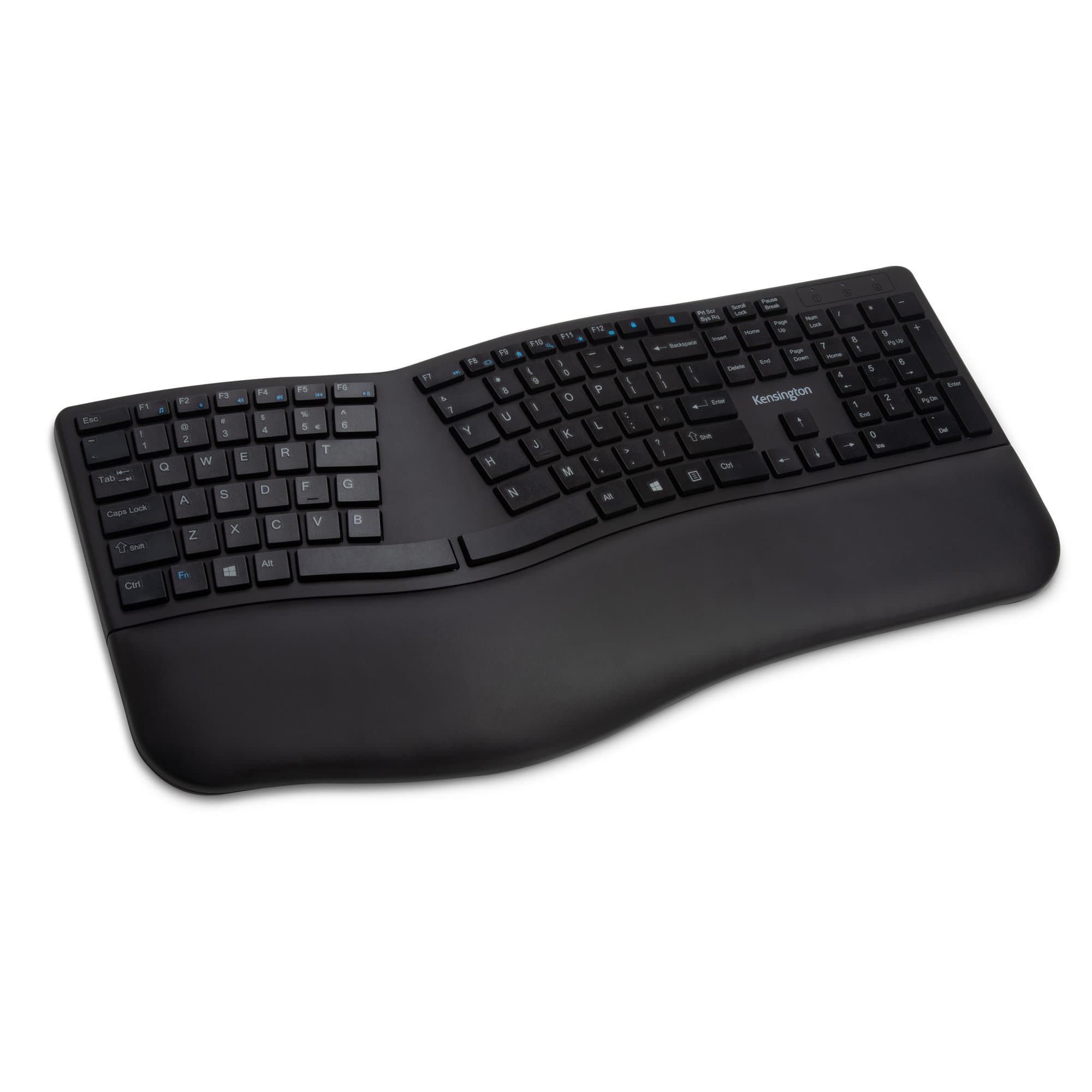 KENSINGTON KENSINGTON PRO FIT ERGO DUAL WIRELESS KEYBOARD - BLACK K75401US