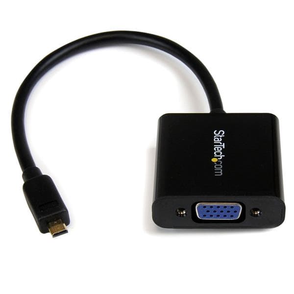 STARTECH STARTECH.COM MICRO HDMI TO VGA ADAPTER - SMARTPHONE/TABLET VIDEO CONVERTER 3 YR MCHD2VGAE2