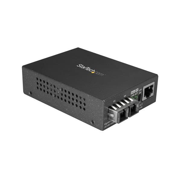 STARTECH STARTECH.COM FIBER MEDIA CONVERTER - 10 KM - SINGLE-MODE - 1000BASE-LX, 2 YR MCMGBSCSM10