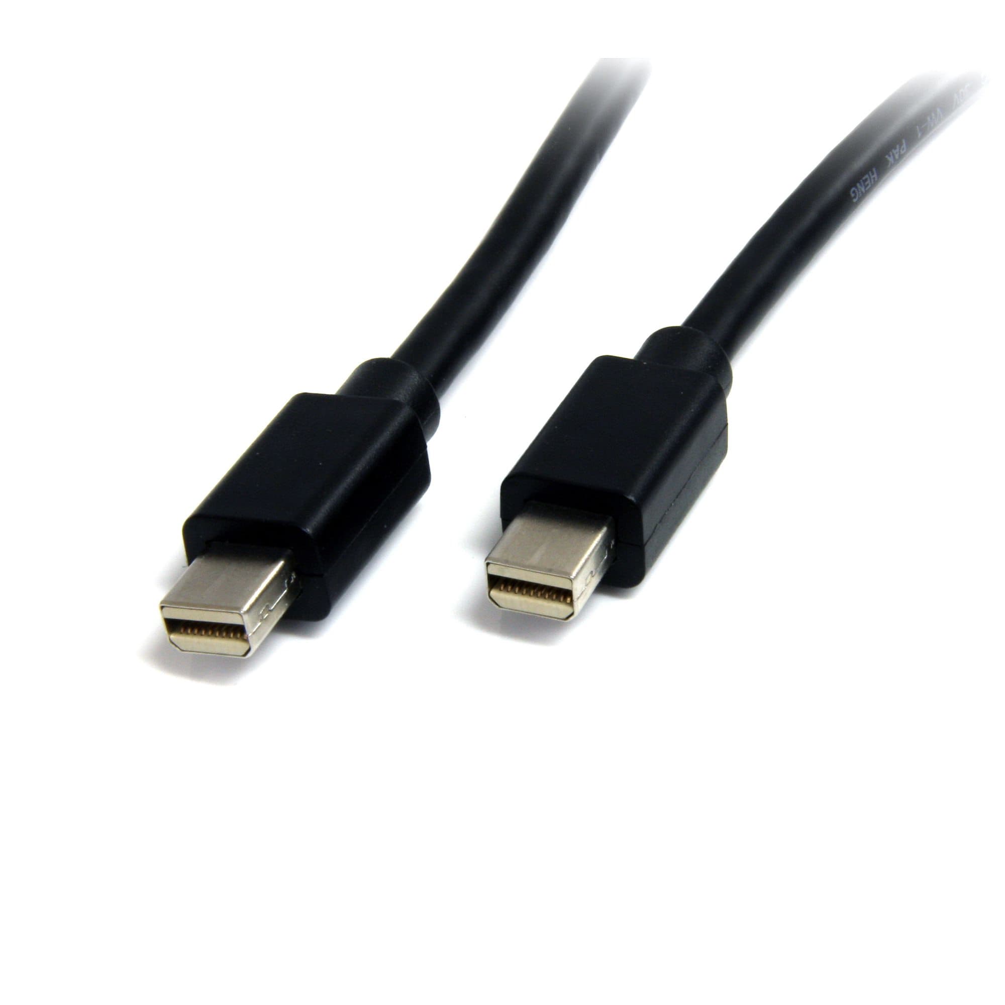 STARTECH STARTECH.COM 1M MINI DISPLAYPORT 1.2 CABLE - MDP TO MDP CABLE - 4K X 2K, LTW MDISP1M