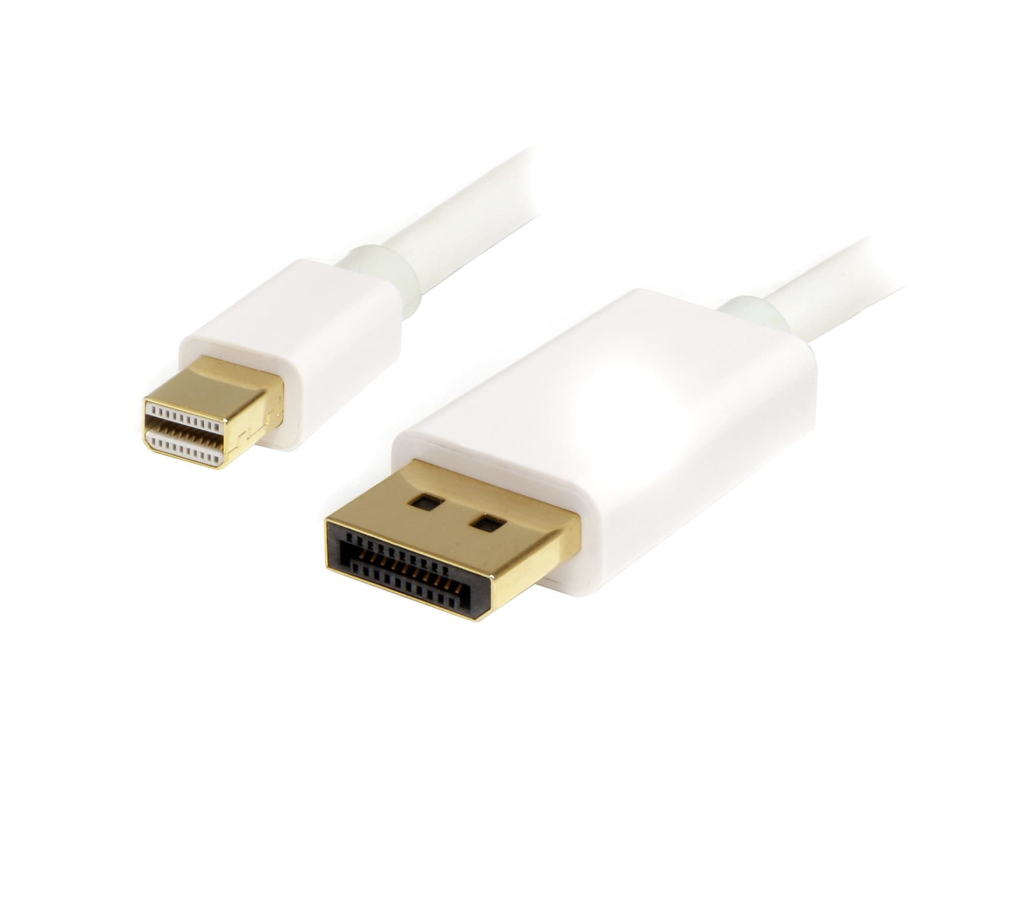 STARTECH STARTECH.COM 2M 6 FT WHITE MINI DP TO DP 1.2 - DISPLAYPORT 4K X 2K, LTW MDP2DPMM2MW