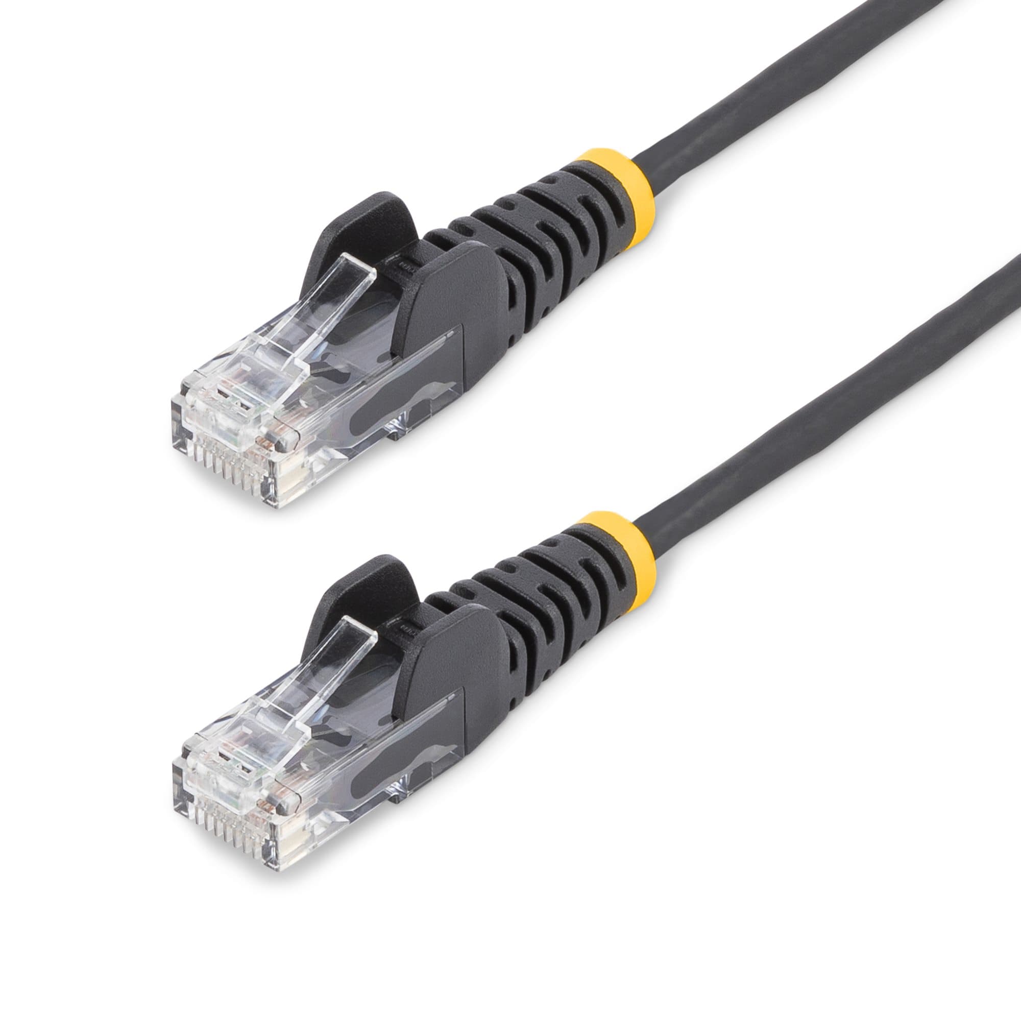 STARTECH STARTECH.COM 1M CAT6 CABLE - BLACK - SLIM CAT6 PATCH CABLE - SNAGLESS, LTW N6PAT100CMBKS