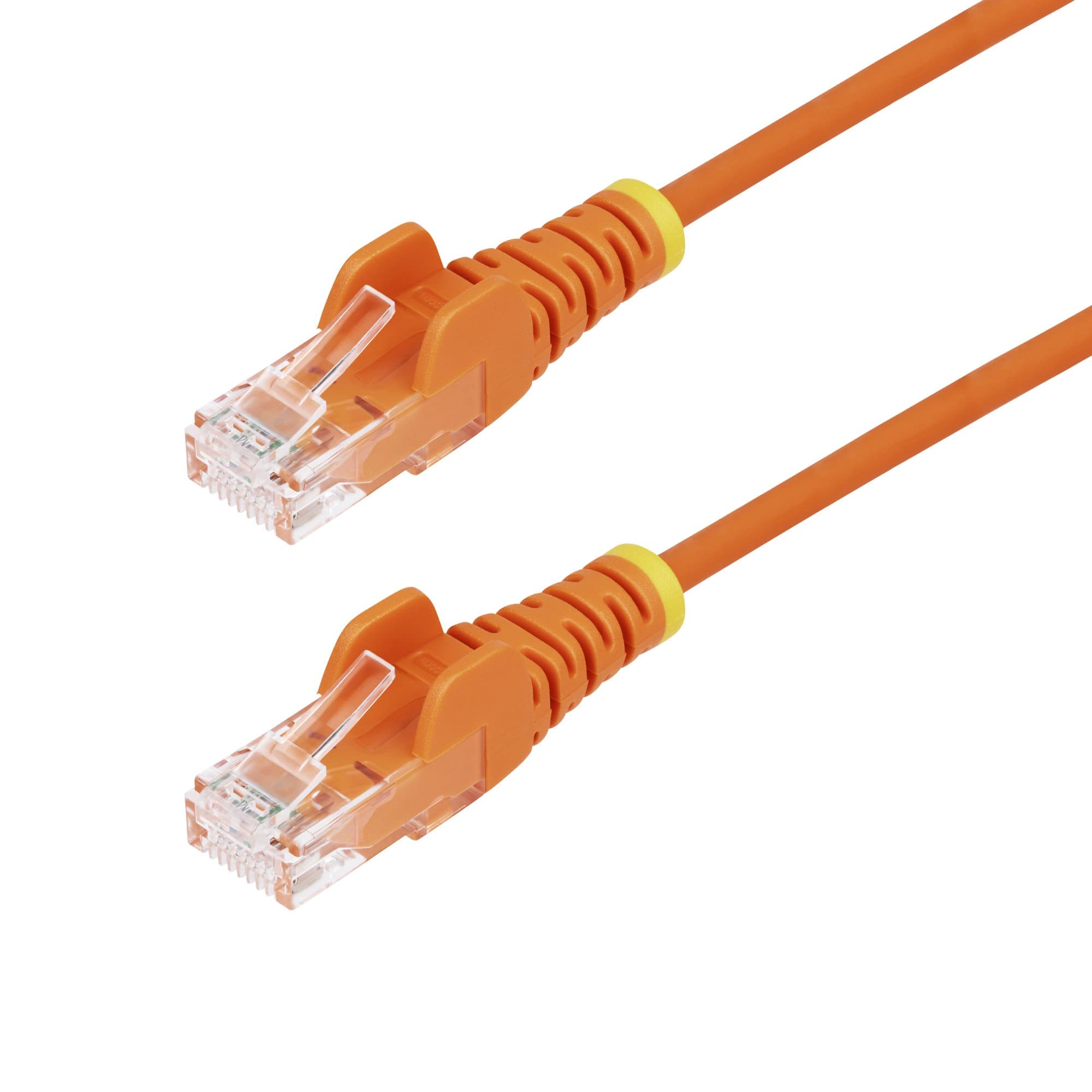 STARTECH STARTECH.COM 1.5M ORANGE SLIM CAT6 ETHERNET CABLE, SNAGLESS, 28AWG, LSZH, LTW N6PAT150CMORS