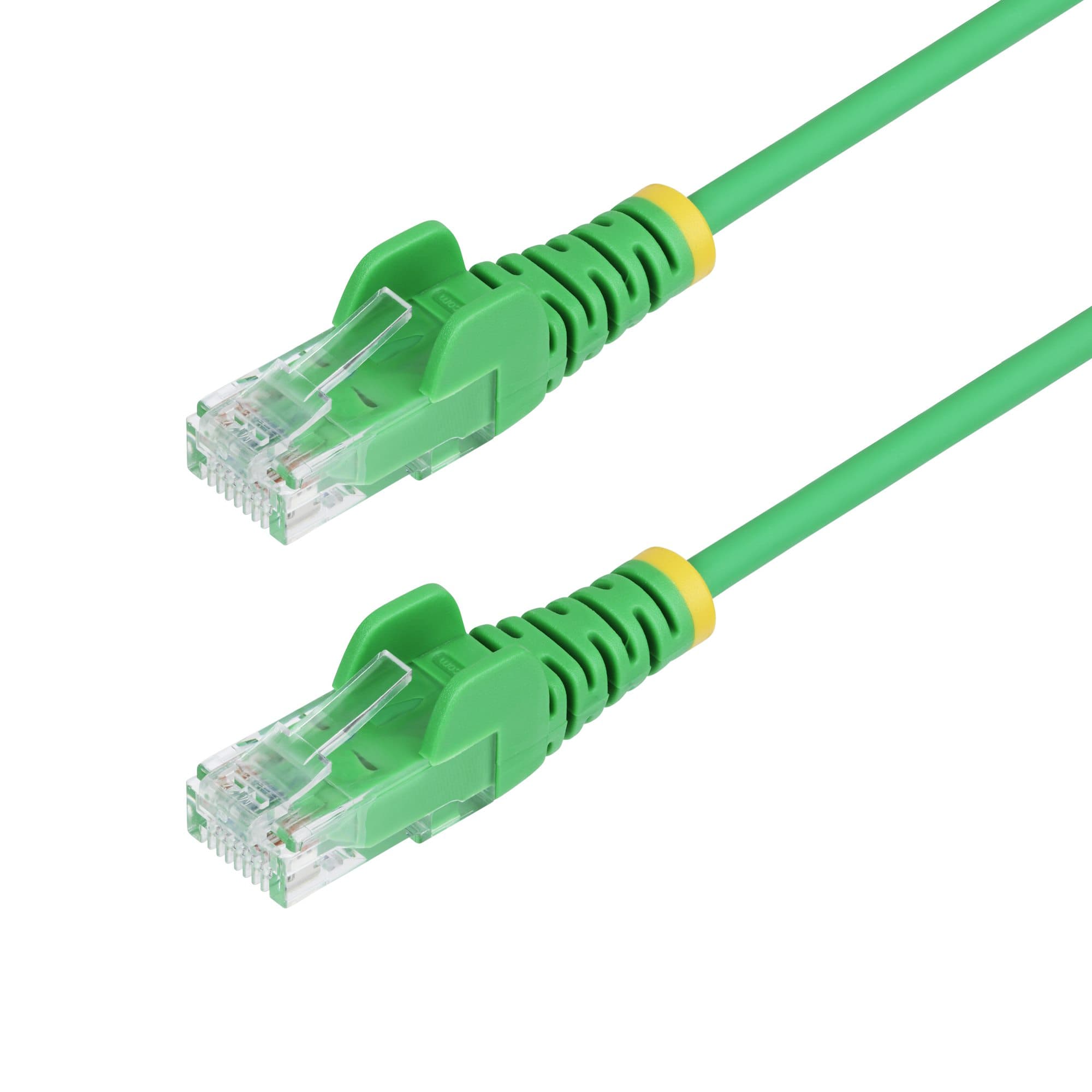 STARTECH STARTECH.COM 25CM GREEN SLIM CAT6 ETHERNET CABLE, SNAGLESS, 28AWG, LSZH, LTW N6PAT25CMGNS