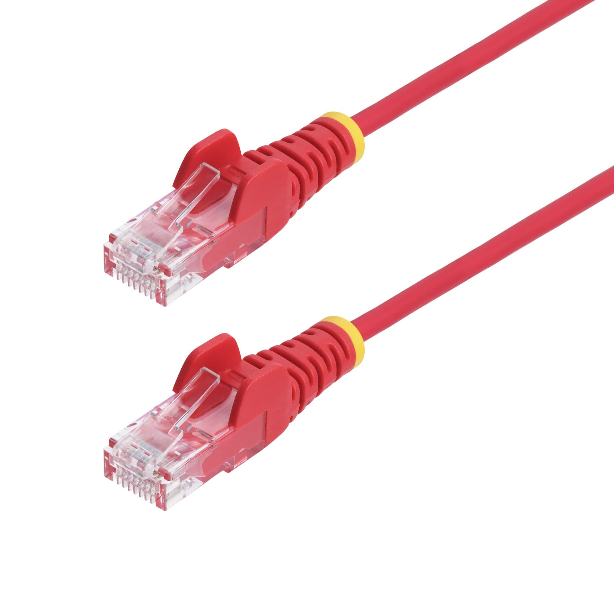 STARTECH STARTECH.COM 50CM RED SLIM CAT6 ETHERNET CABLE, SNAGLESS, 28AWG, LSZH, LTW N6PAT50CMRDS