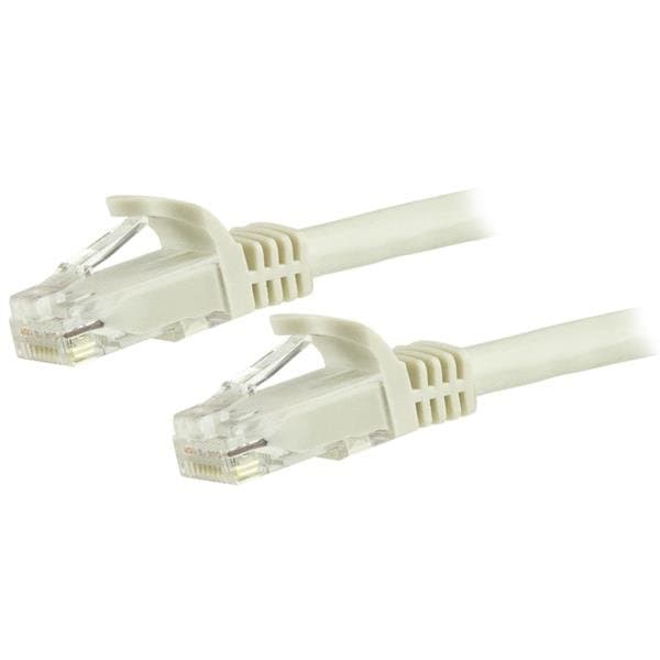 STARTECH STARTECH.COM 7.5 M CAT6 CABLE - PATCH CORD - WHITE - SNAGLESS, LTW N6PATC750CMWH