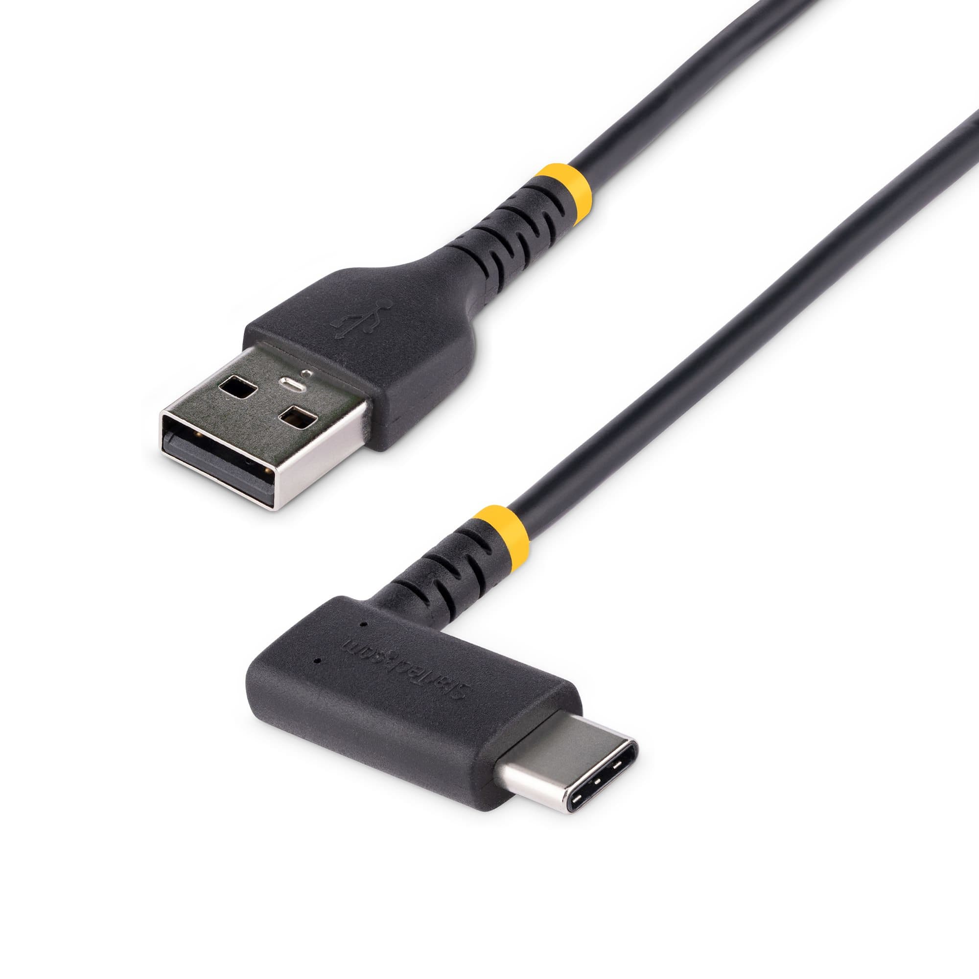 STARTECH STARTECH.COM 15CM USB A TO C CHARGING CABLE RIGHT ANGLE HEAVY DUTY, LTW R2ACR-15C-USB-CABLE