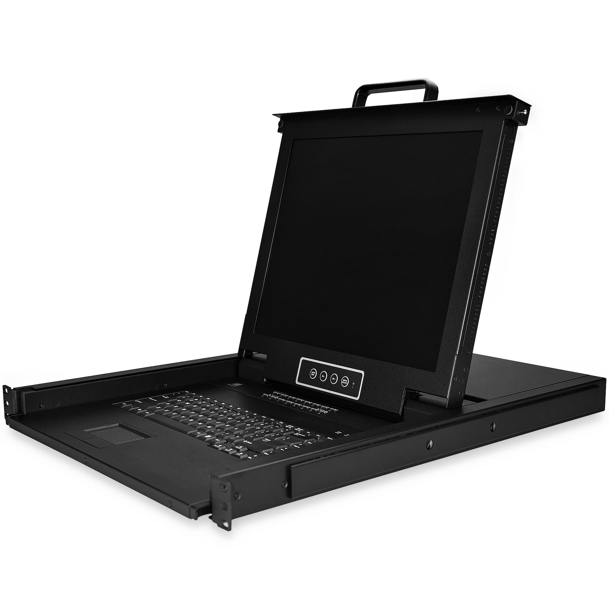 STARTECH STARTECH.COM 16 PORT RACKMOUNT KVM CONSOLE WITH 17 RKCONS1716K