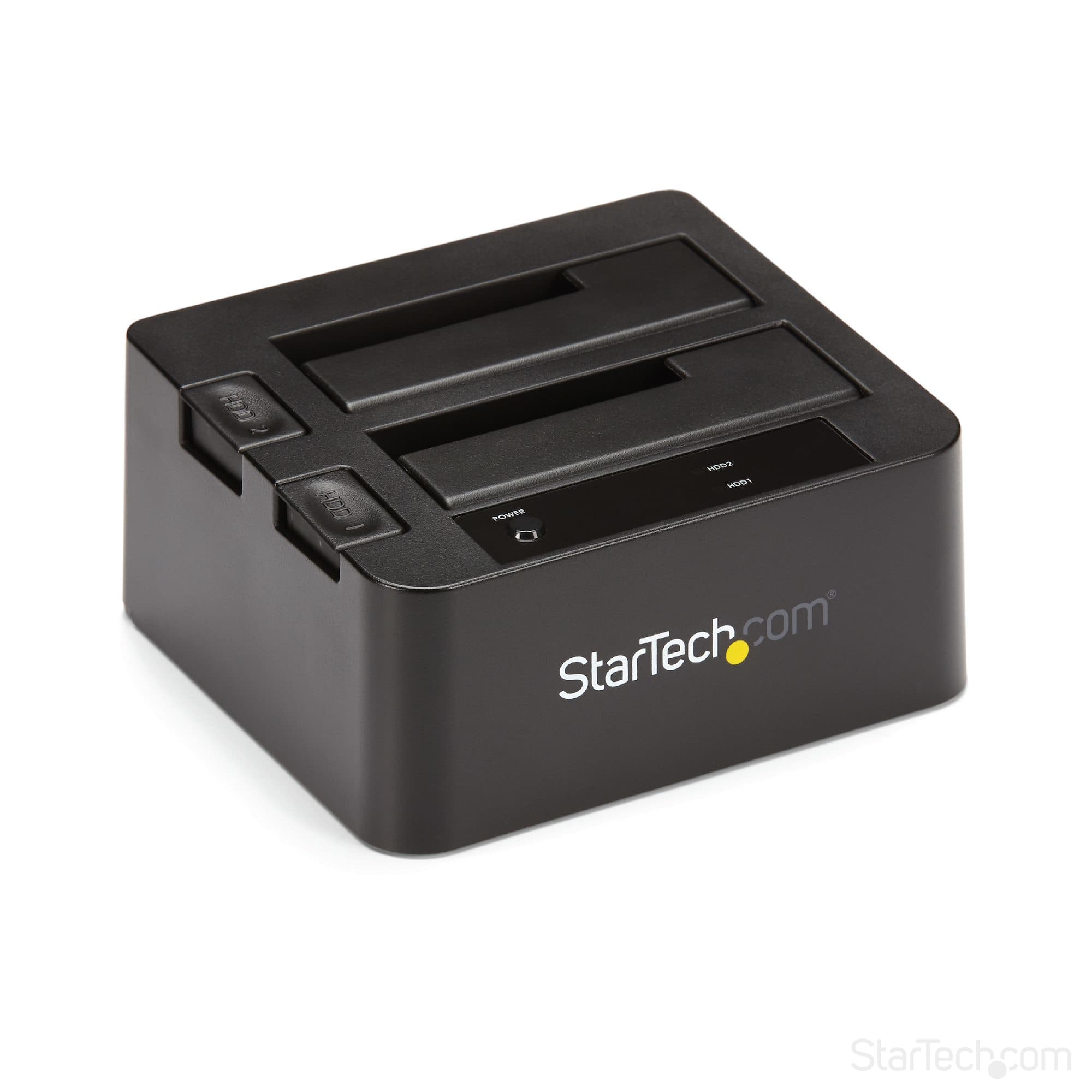STARTECH STARTECH.COM 2-BAY HARD DRIVE DOCKING STATION, USB 3.1 TO 2.5/3.5" SATA, 2 YR SDOCK2U313
