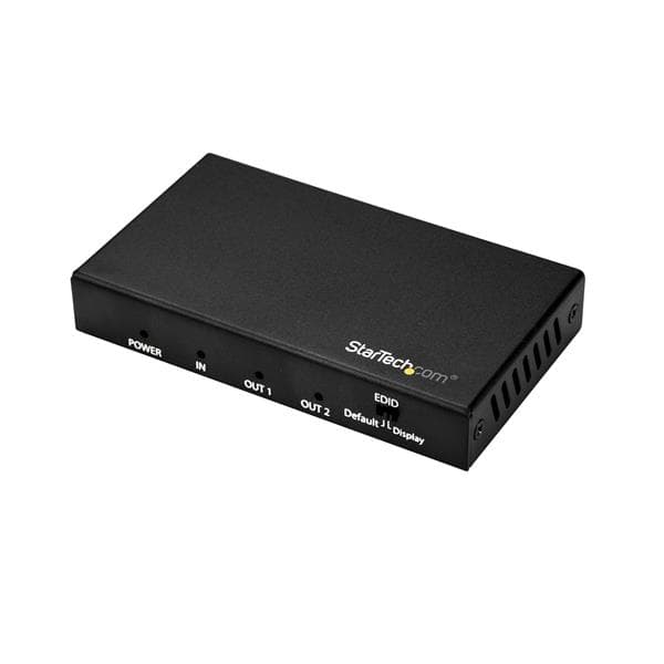 STARTECH STARTECH.COM 2 PORT HDMI SPLITTER - 4K 60HZ - 1X2 WAY HDMI 2.0 SPLITTER 2 YR ST122HD202
