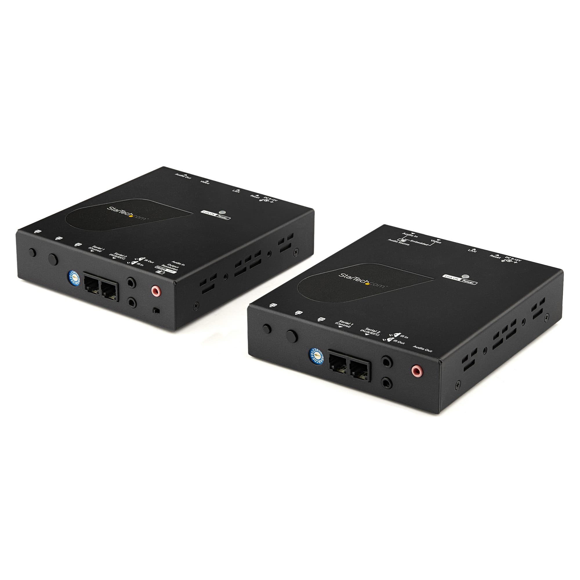 STARTECH STARTECH.COM HDMI OVER IP EXTENDER KIT WITH VIDEO WALL SUPPORT - 1080P, 2 YR ST12MHDLAN2K