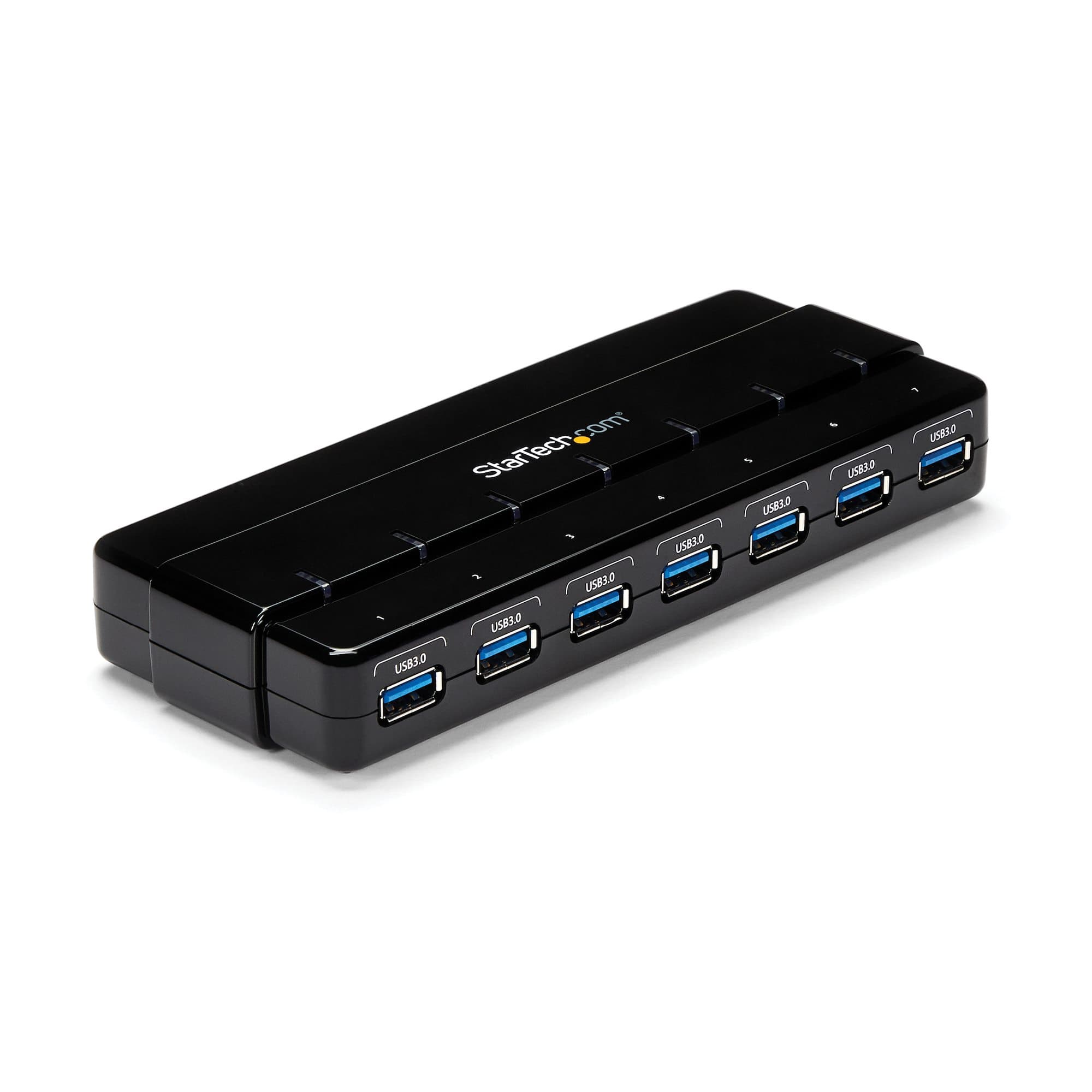 STARTECH STARTECH.COM 7 PORT USB 3.0 HUB 5GBPS 7X USB-A - DESKTOP - BUS/SELF POWERED 2 YR ST7300USB3B
