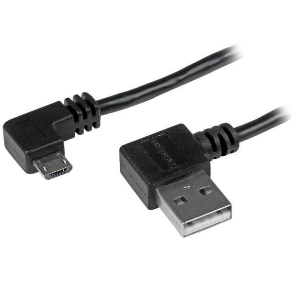 STARTECH STARTECH.COM 1M / 3 FT MICRO-USB CABLE WITH RIGHT-ANGLED CONNECTORS - M/M LTW USB2AUB2RA1M
