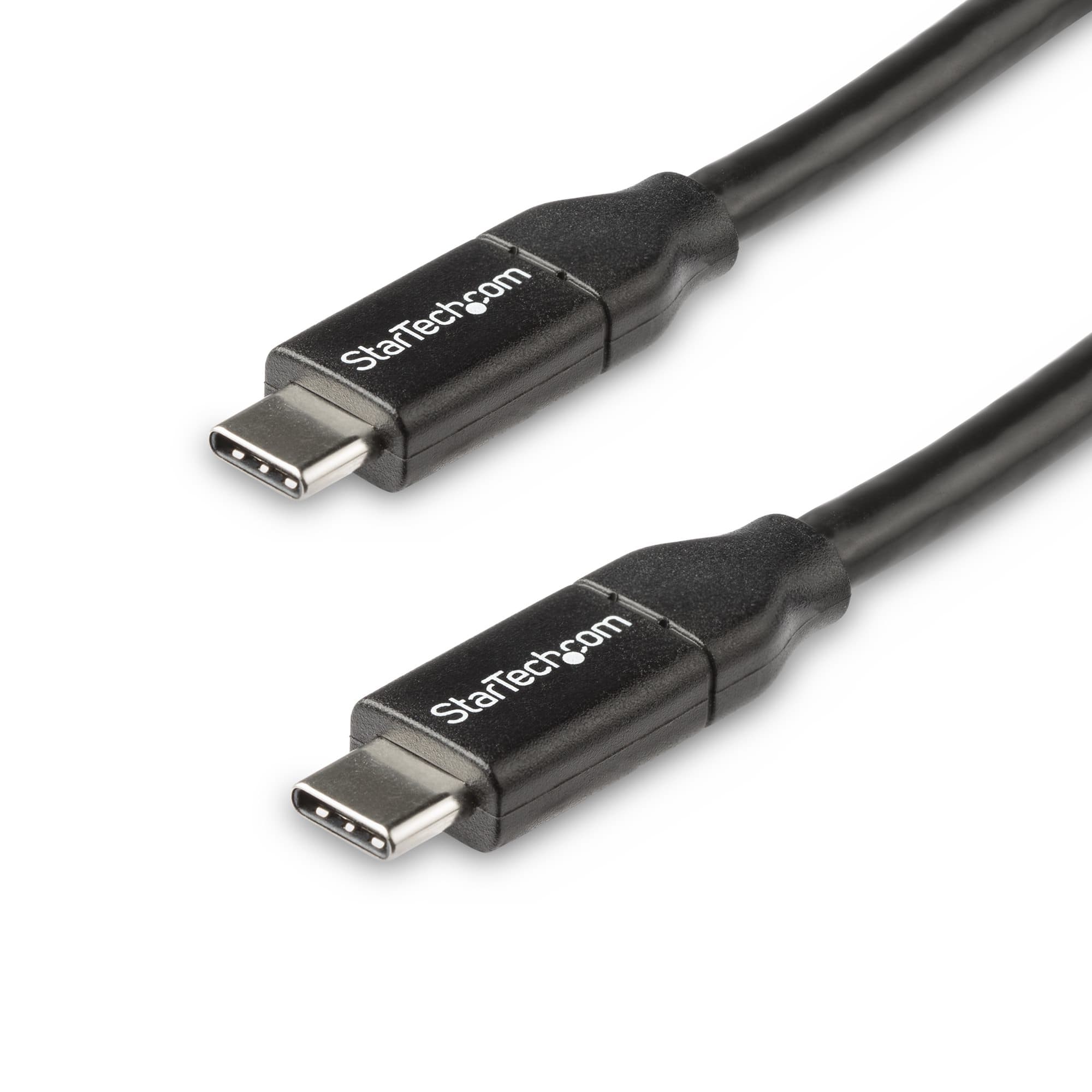 STARTECH STARTECH.COM 0.5M USB C TO USB C CABLE - 5A PD - USB 2.0 USB-IF CERTIFIED 2 YR USB2C5C50CM