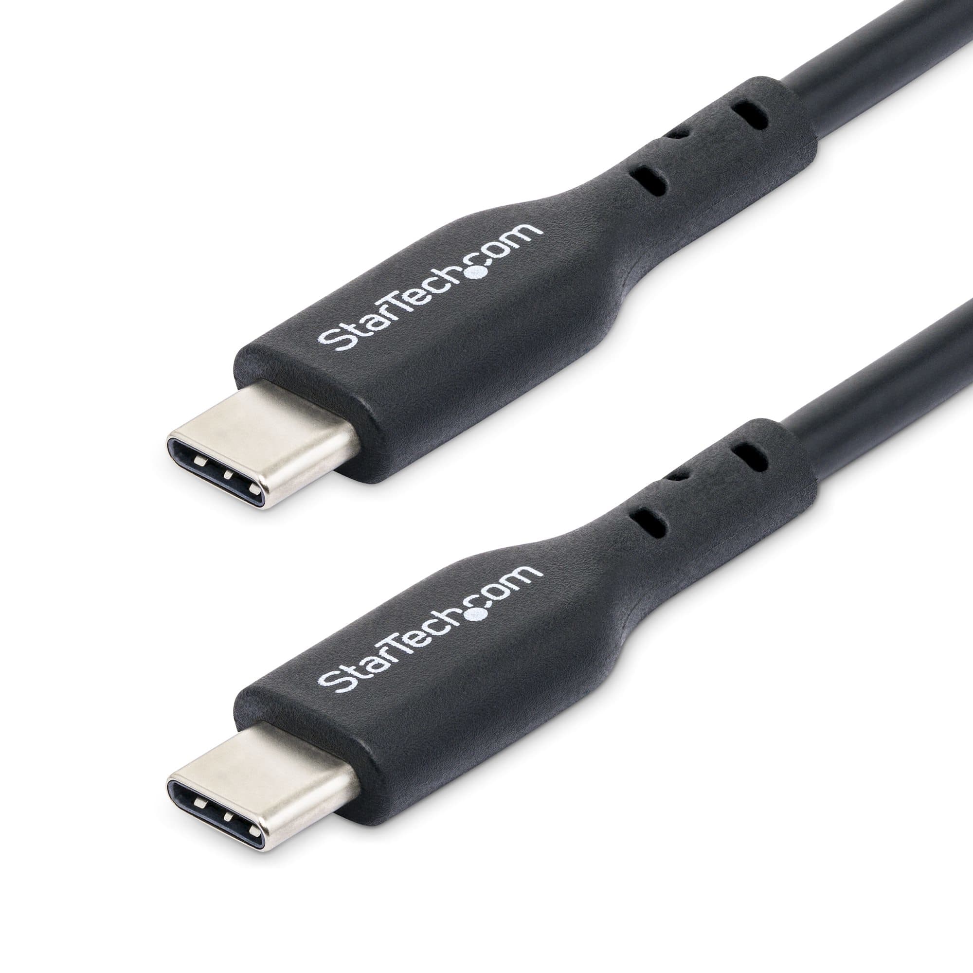 STARTECH STARTECH.COM 2M USB-C CHARGING CABLE 2-PACK, USB C CABLE, 60W 3A PD, LTW USB2CC2MNC2PK