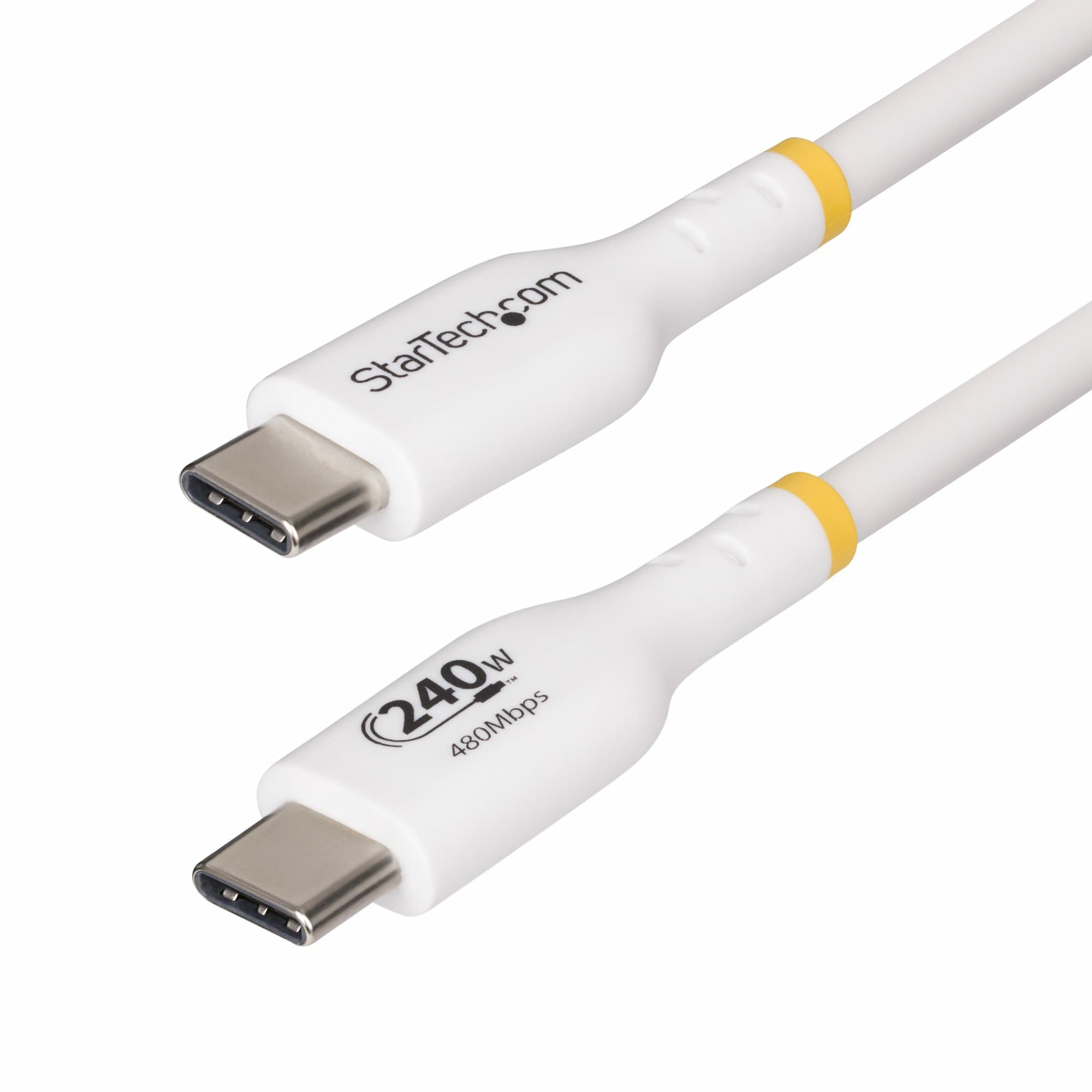 STARTECH STARTECH.COM 4M USB C CHARGING CABLE, USB-IF CERTIFIED USB-C CABLE, 240W, LTW USB2EPR4MW