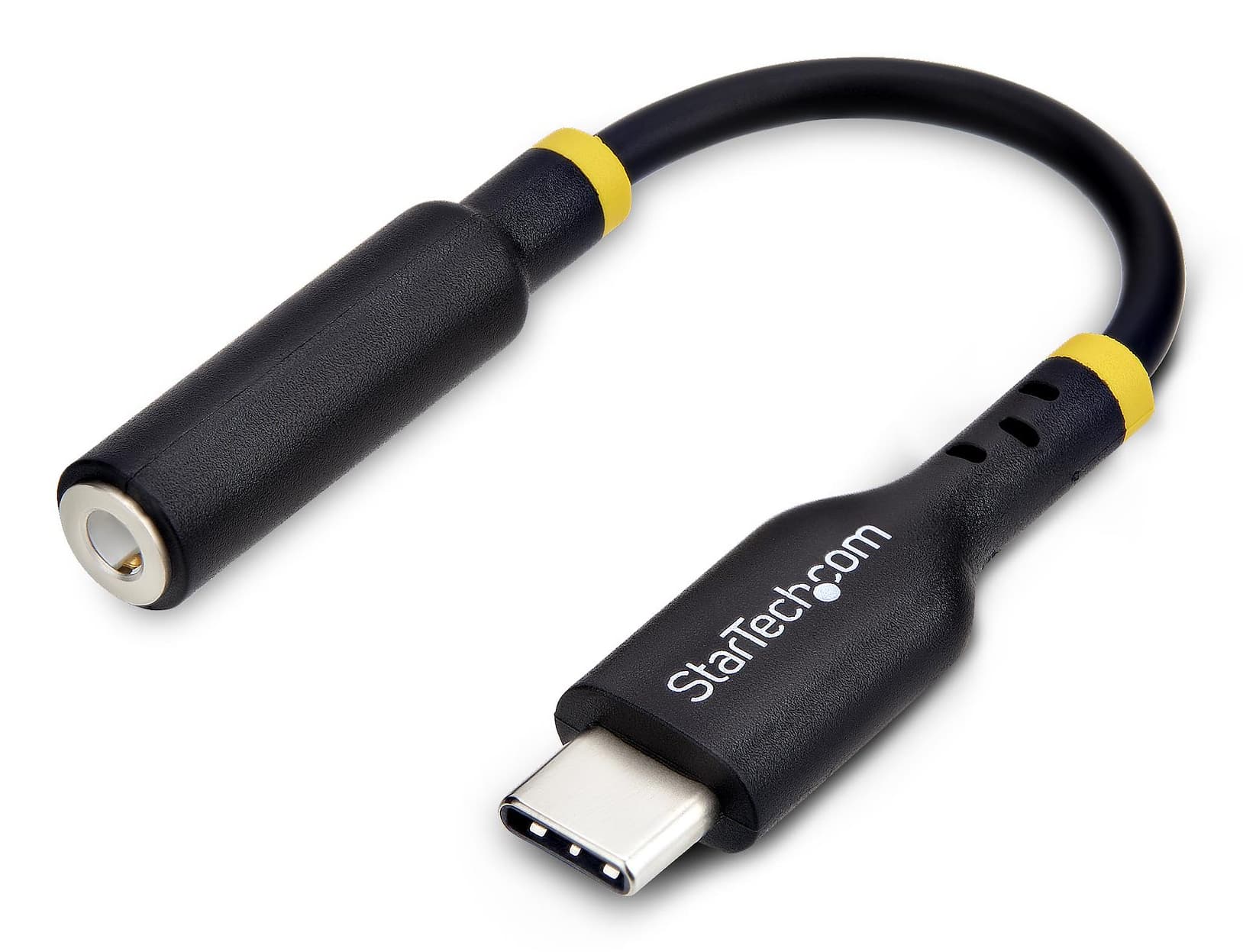 STARTECH STARTECH.COM USB-C AUDIO ADAPTER TO 3.5MM TRRS JACK, HEADPHONE AUX DONGLE, 2 YR USBCAUDIO2