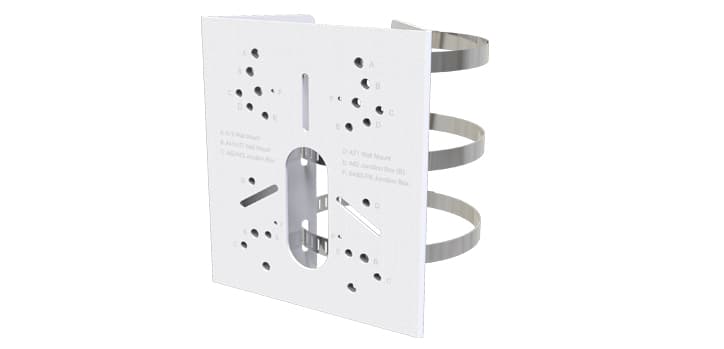 Milesight Milesight Pole Mount with Stainless Steel Straps A01