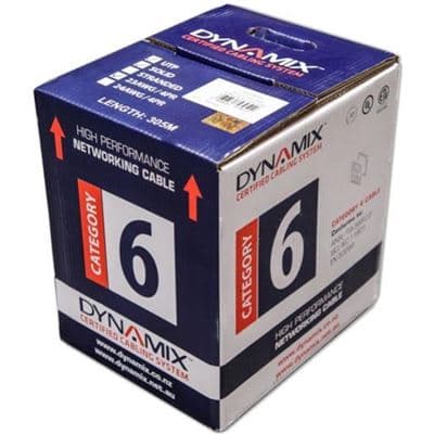 DYNAMIX DYNAMIX 305M Cat6 Blue UTP SOLID Cable Roll C-C6-SLDBLUE