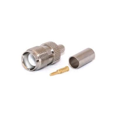 Go Wireless NZ RP-TNC Female CRIMP Connector for 50 Ohm LMR195/RG58 C-TNCRPF1-195