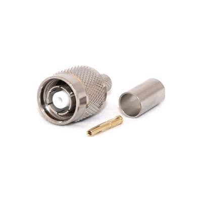 Go Wireless NZ RP-TNC Male 50 Ohm CRIMP Connector for LMR240 C-TNCRPM1-240