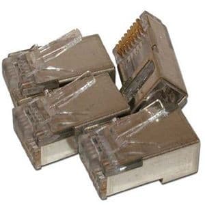 Shireen Shireen SmartFeed CAT6 Shielded RJ45 Connectors (100Pk) CON-RJ45-C6-100