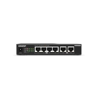 QNAP QNAP QSW-2104-2T-R2 2 ports 10GbE RJ45, 5 ports 2.5GbE RJ45, unmanaged switch QSW-2104-2T-R2