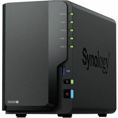 Synology Synology DS225+ Desktop 2 Bay NAS Diskless DS225+